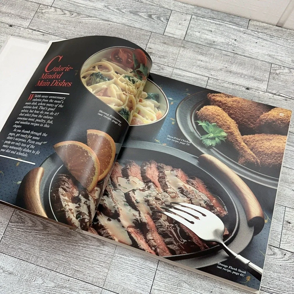 Quick And Easy Diet Recipes Better Homes And Gardens Vtg 1989 Hardcover Cookbook